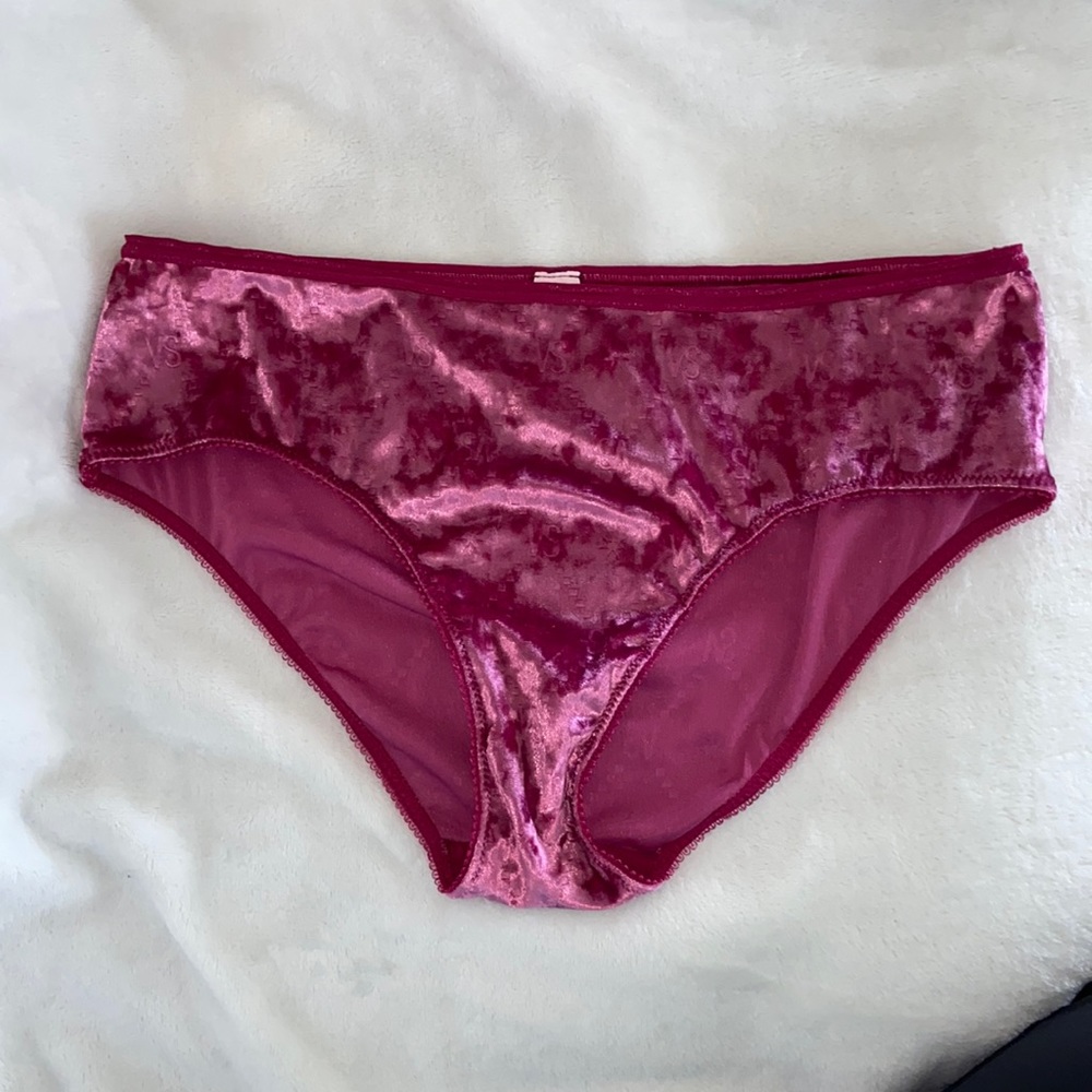 Victoria’s Secret velvet hip hugger L